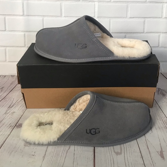 UGG men scuff suede Slippers - Picture 1 of 6